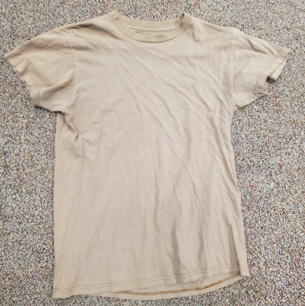 Tan t shirt